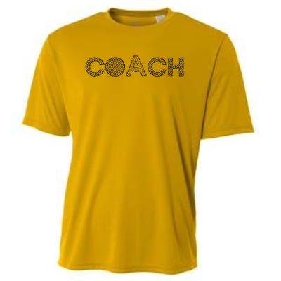 Coach Funny Gift Coach Cooling Performance Crew T-Shirt