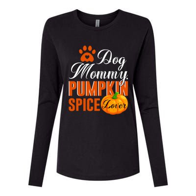 Cute Fall Gift Dog Mommy Pumpkin Spice Lover Great Gift Womens Cotton Relaxed Long Sleeve T-Shirt