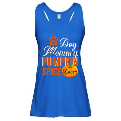 Cute Fall Gift Dog Mommy Pumpkin Spice Lover Great Gift Ladies Essential Flowy Tank