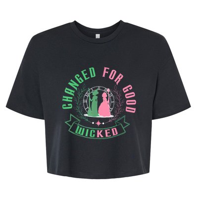 Changed For Good Wicked Bella+Canvas Jersey Crop Tee