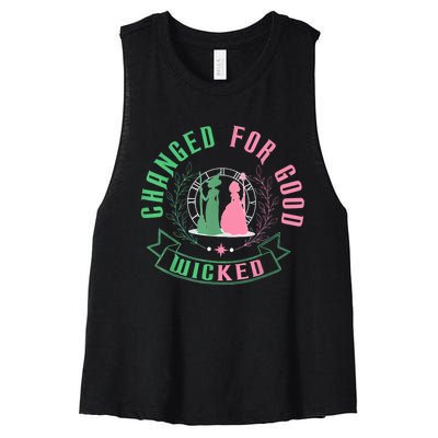 Changed For Good Wicked Women's Racerback Cropped Tank