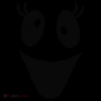 Cute Female Ghost Face Outfit For Halloween Costumes Womens Funnel Neck Pullover Hood