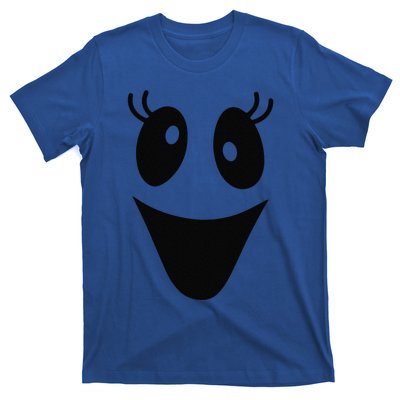 Cute Female Ghost Face Outfit For Halloween Costumes T-Shirt