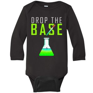 Chemist Funny Gift for Chemical Student Chemistry Teacher Baby Long Sleeve Bodysuit