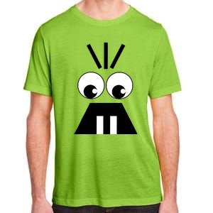 Creepy Face Halloween Carrots Costume Adult ChromaSoft Performance T-Shirt