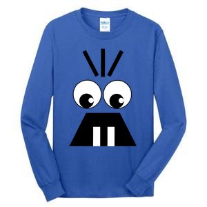 Creepy Face Halloween Carrots Costume Tall Long Sleeve T-Shirt