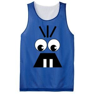 Creepy Face Halloween Carrots Costume Mesh Reversible Basketball Jersey Tank