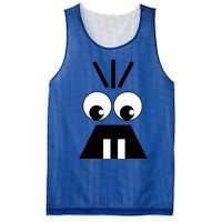 Creepy Face Halloween Carrots Costume Mesh Reversible Basketball Jersey Tank