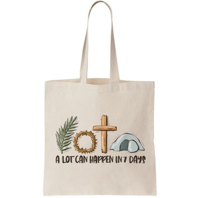 Christian Faith Happy Easter Day A Lot Can Happen In 7 Days Bag
