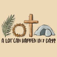 Christian Faith Happy Easter Day A Lot Can Happen In 7 Days Bag