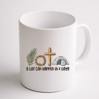 Christian Faith Happy Easter Day A Lot Can Happen In 7 Days Mug