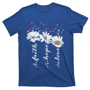 Christian Faith Hope And Love Full Of Christmas Spirit Meaningful Gift T-Shirt