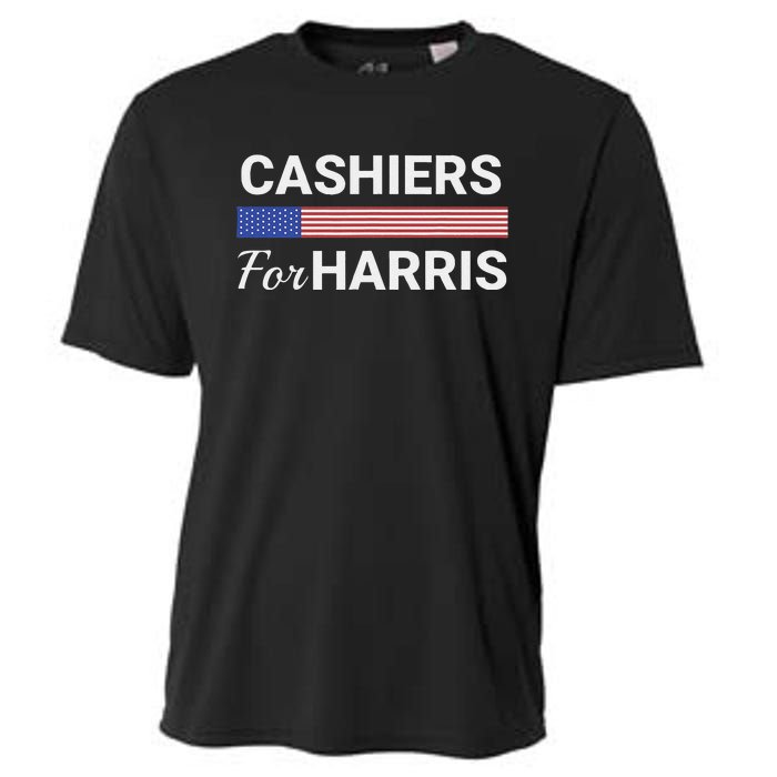 Cashiers For Harris Kamala Harris 2024 Cooling Performance Crew T-Shirt