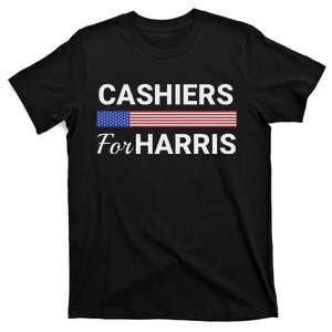 Cashiers For Harris Kamala Harris 2024 T-Shirt