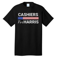 Cashiers For Harris Kamala Harris 2024 Tall T-Shirt