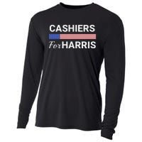 Cashiers For Harris Kamala Harris 2024 Cooling Performance Long Sleeve Crew