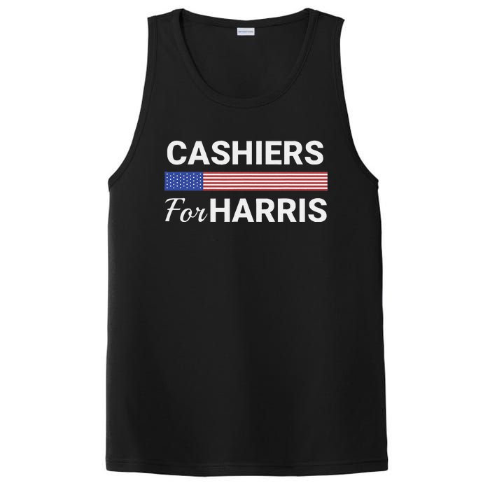 Cashiers For Harris Kamala Harris 2024 PosiCharge Competitor Tank