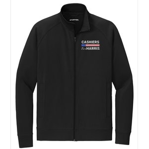 Cashiers For Harris Kamala Harris 2024 Stretch Full-Zip Cadet Jacket