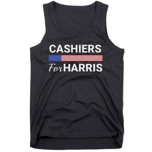 Cashiers For Harris Kamala Harris 2024 Tank Top