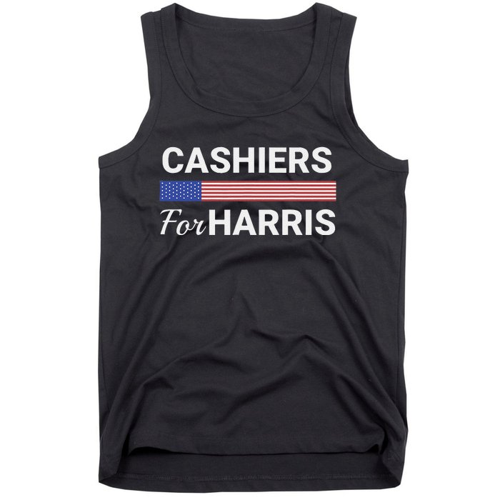 Cashiers For Harris Kamala Harris 2024 Tank Top