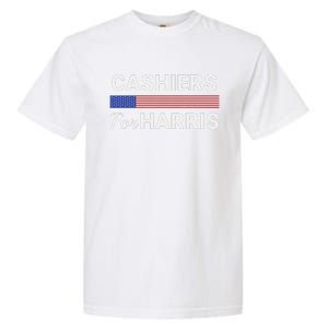 Cashiers For Harris Kamala Harris 2024 Garment-Dyed Heavyweight T-Shirt