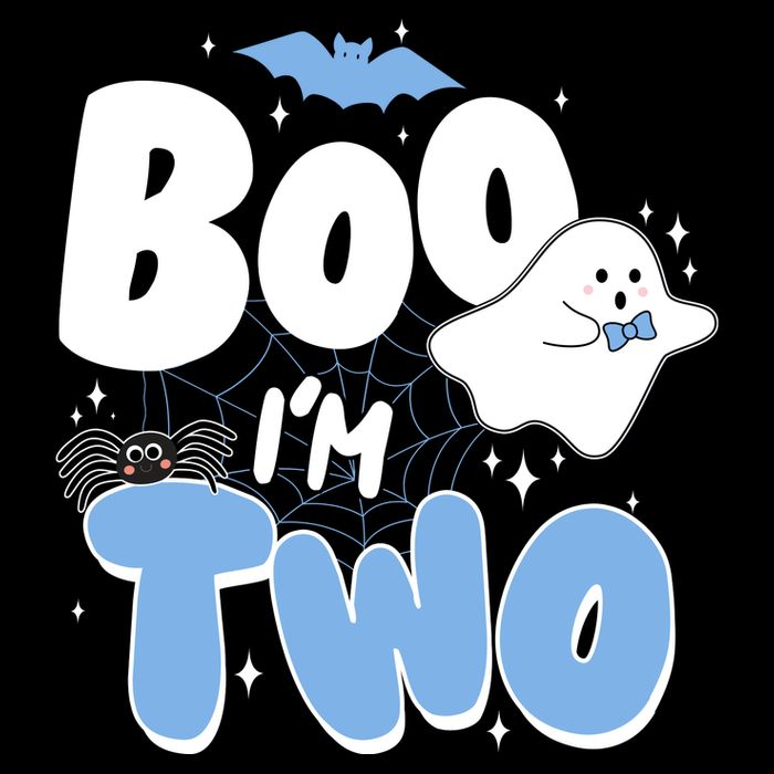 Cute Funny Halloween Boo Im Two Birthday Ghost Boy City Backpack