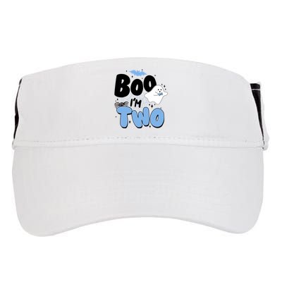 Cute Funny Halloween Boo Im Two Birthday Ghost Boy Adult Drive Performance Visor