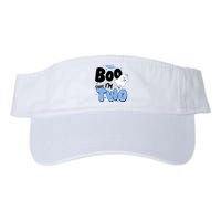 Cute Funny Halloween Boo Im Two Birthday Ghost Boy Valucap Bio-Washed Visor