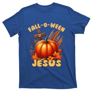 Christian Falloween Halloween Pun (Following) Jesus Cool Gift T-Shirt