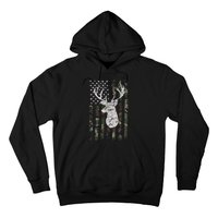 Camouflage Flag Hunter Buck Deer Hunting Hoodie