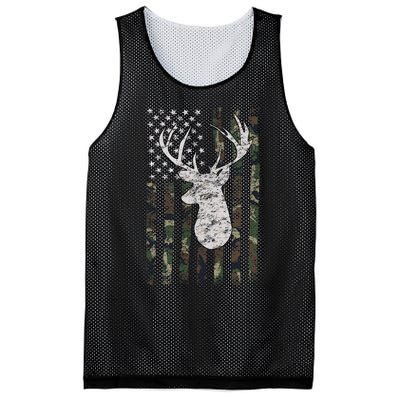 Camouflage Flag Hunter Buck Deer Hunting Mesh Reversible Basketball Jersey Tank