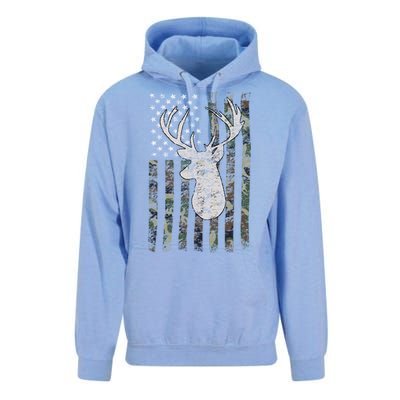 Camouflage Flag Hunter Buck Deer Hunting Unisex Surf Hoodie