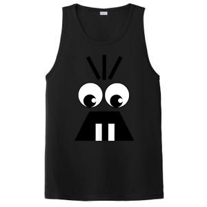 Creepy Face Halloween Carrots Costume PosiCharge Competitor Tank