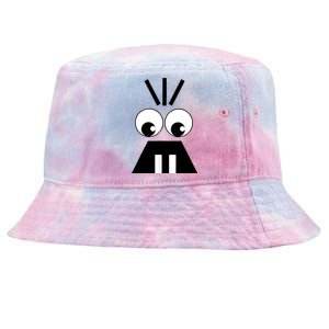 Creepy Face Halloween Carrots Costume Tie-Dyed Bucket Hat