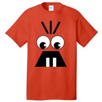 Creepy Face Halloween Carrots Costume Tall T-Shirt