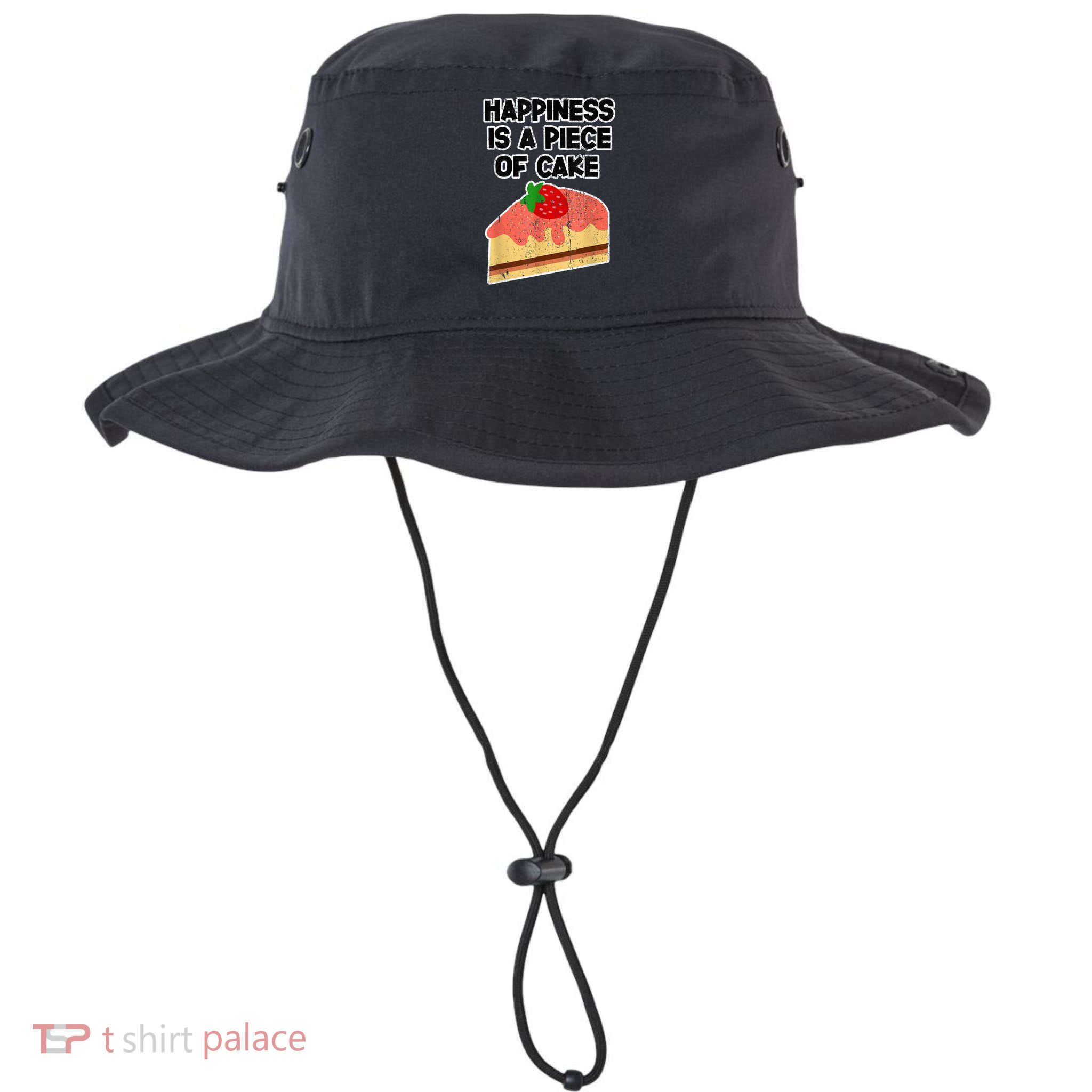 Cake For Happiness Piece Of Cake Retro Legacy Cool Fit Booney Bucket Hat