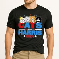 Cats For Harris Vote Kamala Harris 2024 Election Cooling Performance Crew T-Shirt