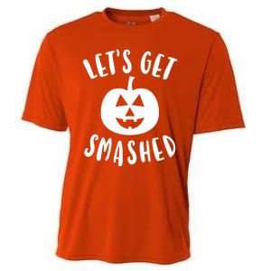 Cute Funny Halloween LetS Get Smashed Gift Cooling Performance Crew T-Shirt