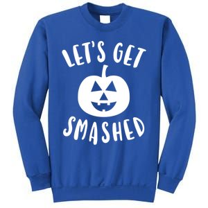 Cute Funny Halloween LetS Get Smashed Gift Sweatshirt