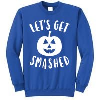 Cute Funny Halloween LetS Get Smashed Gift Sweatshirt