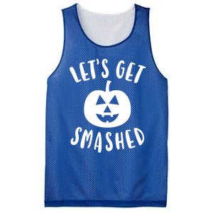 Cute Funny Halloween LetS Get Smashed Gift Mesh Reversible Basketball Jersey Tank