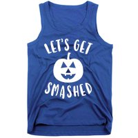 Cute Funny Halloween LetS Get Smashed Gift Tank Top