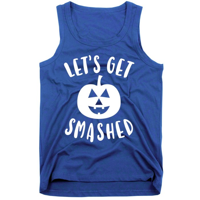 Cute Funny Halloween LetS Get Smashed Gift Tank Top