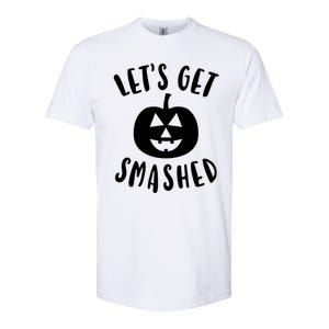 Cute Funny Halloween LetS Get Smashed Gift Softstyle CVC T-Shirt