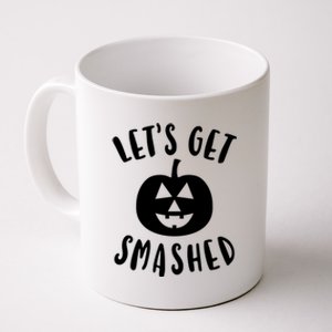 Cute Funny Halloween LetS Get Smashed Gift Coffee Mug