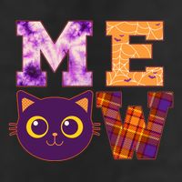 Cute Fall Halloween Cat MEOW Adult Drive Performance Visor