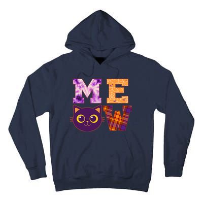 Cute Fall Halloween Cat MEOW Tall Hoodie