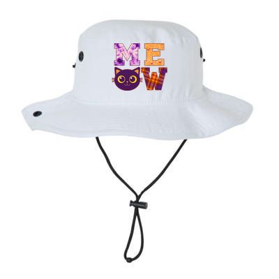 Cute Fall Halloween Cat MEOW Legacy Cool Fit Booney Bucket Hat