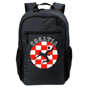 Croatia Flag Hrvatska Soccer Team Croatian Football Hrvatska Daily Commute Backpack