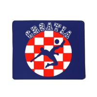 Croatia Flag Hrvatska Soccer Team Croatian Football Hrvatska Mousepad